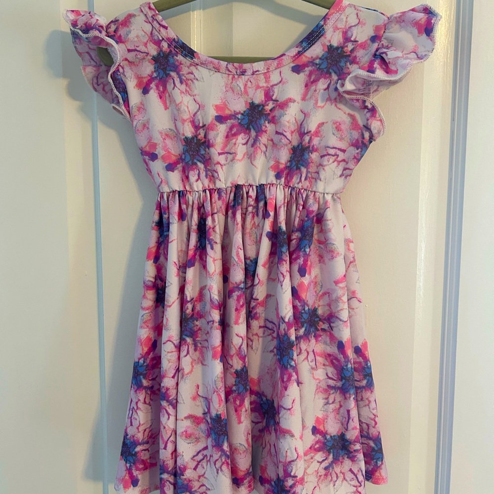 DDS Pink and Purple Dress